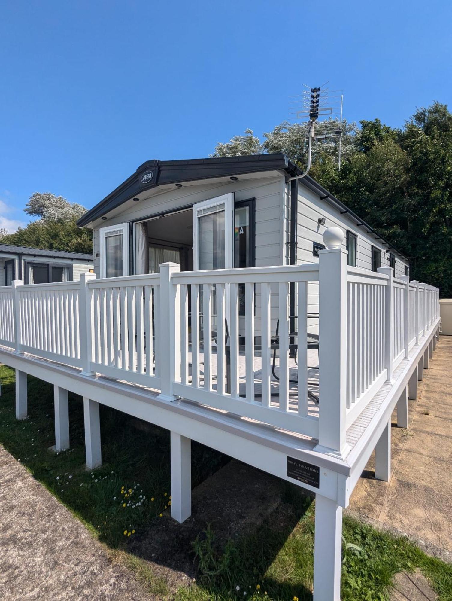 Stunning Caravan With Panoramic Views Weymouth Littlesea Haven Wyke Regis Buitenkant foto