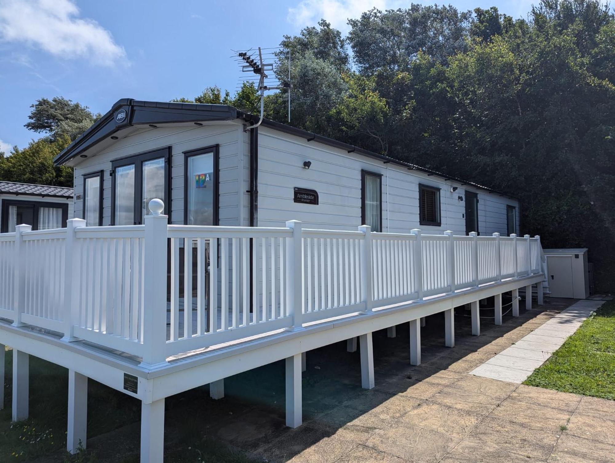 Stunning Caravan With Panoramic Views Weymouth Littlesea Haven Wyke Regis Buitenkant foto